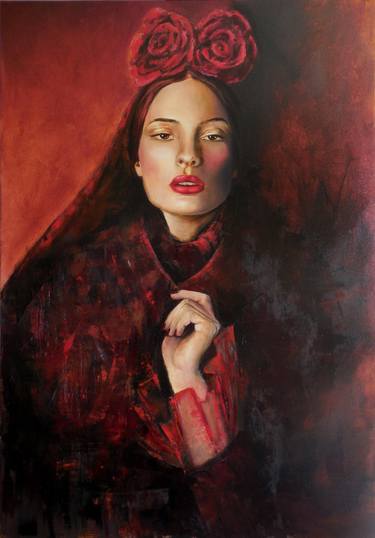 Print of Fine Art Women Paintings by Tatiana Siedlova