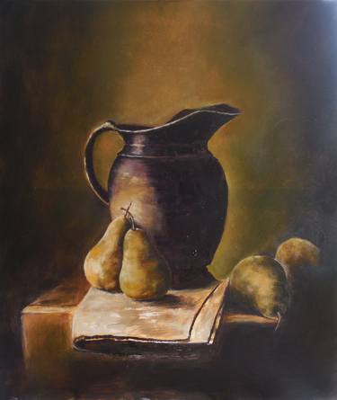 "Still Life with Pears". thumb