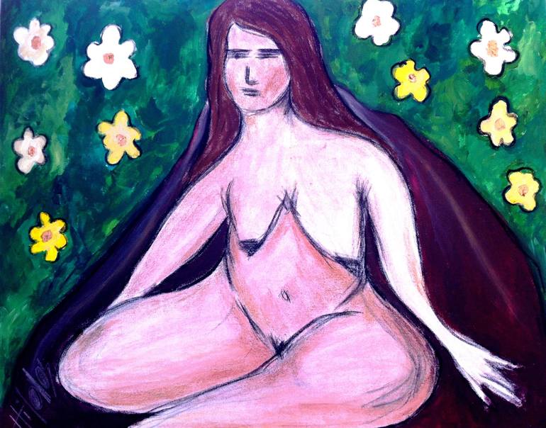 Print of Figurative Women Paintings by Hildos A