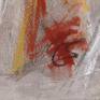 Nubia - oilpainting (diptychon) by cornelia es said, Detail: signature