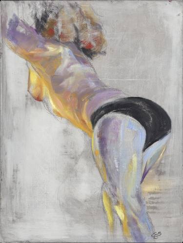 Print of Figurative Nude Paintings by Cornelia Es Said