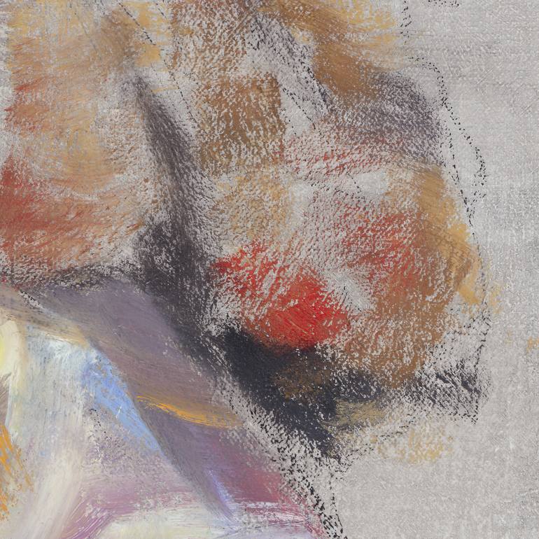 Original Figurative Nude Painting by Cornelia Es Said