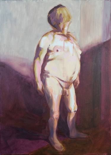 Print of Expressionism Nude Paintings by Cornelia Es Said