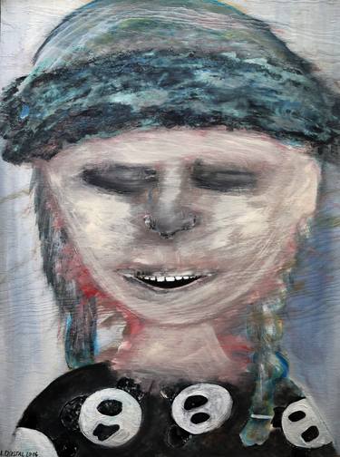 Original Expressionism People Paintings by Ivana Dostal