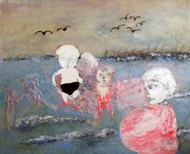 Original Abstract Children Paintings by Ivana Dostal