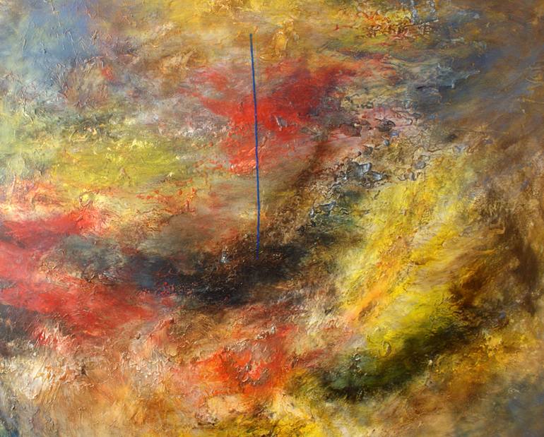 Original Abstract Expressionism Abstract Painting by Ivana Dostal