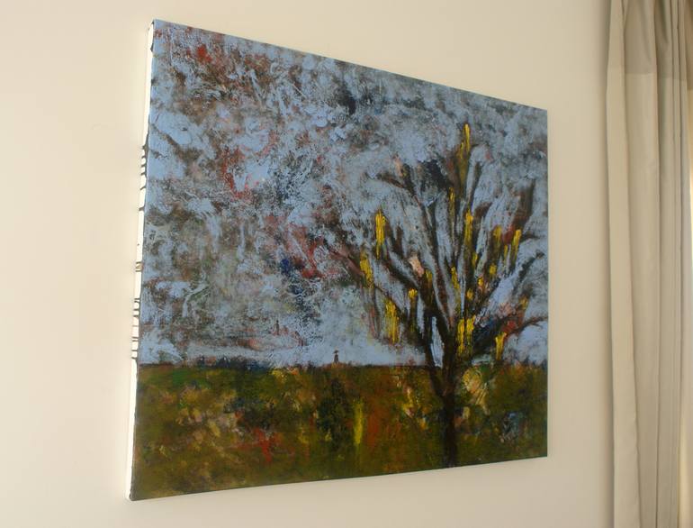 Original Impressionism Nature Painting by Ivana Dostal