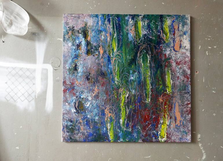 Original Abstract Painting by Ivana Dostal