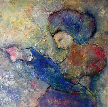 Original Expressionism Women Paintings by Ivana Dostal