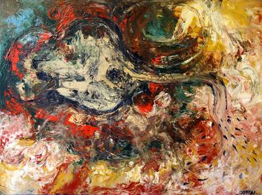Original Expressionism Abstract Paintings by Ivana Dostal