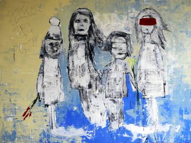 Original Expressionism Family Paintings by Ivana Dostal