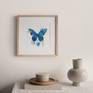 Butterfly Painting Framed Inhouse View