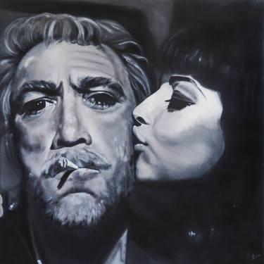 Print of Celebrity Paintings by Sandy Broenimann