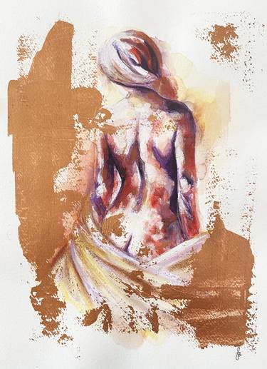 Print of Figurative Women Paintings by Sandy Broenimann