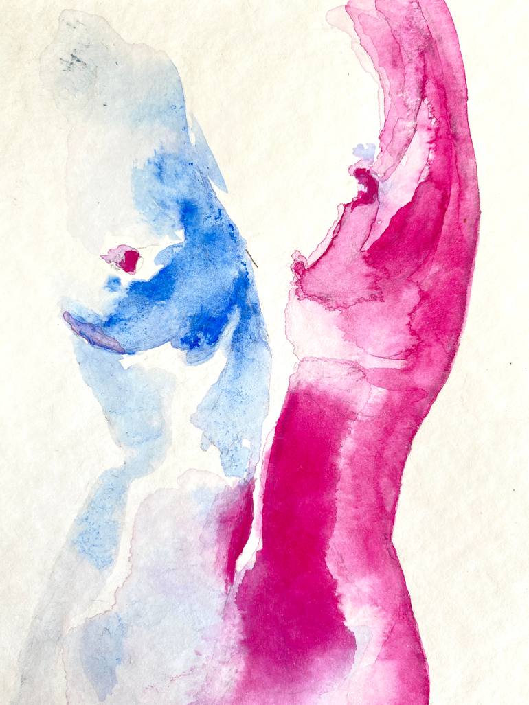 Original Figurative Women Painting by Sandy Broenimann