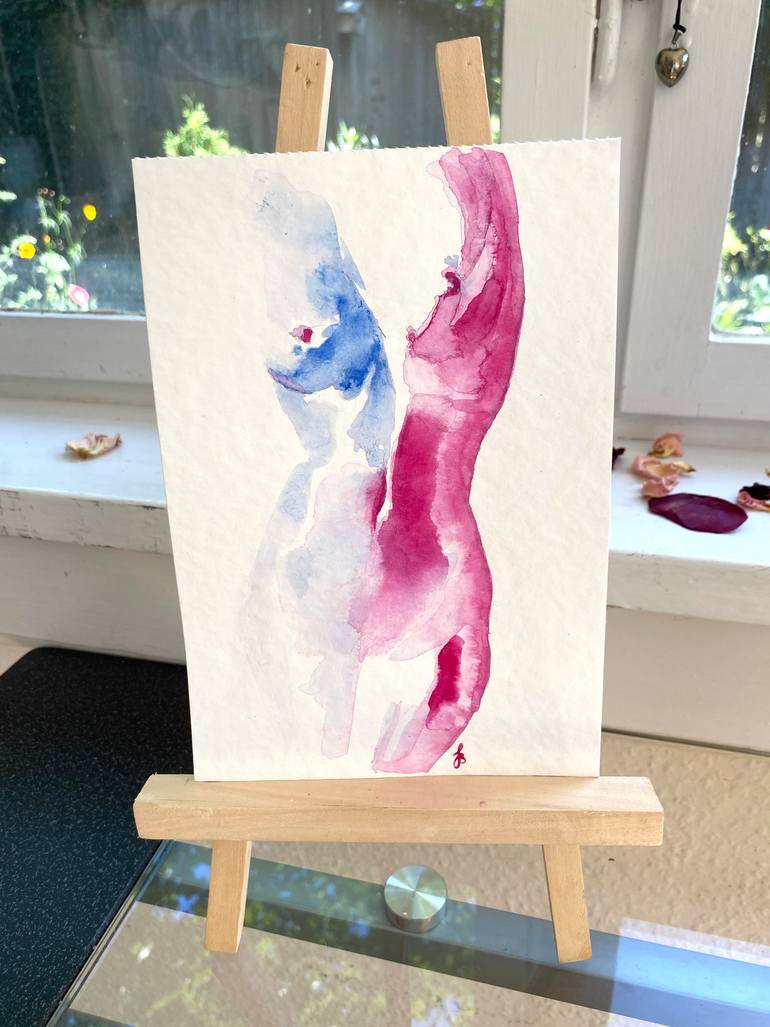 Original Figurative Women Painting by Sandy Broenimann