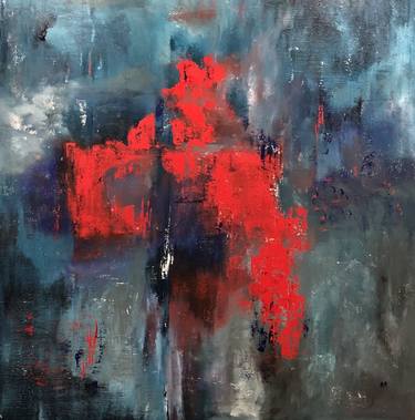 Original Abstract Painting by MICHAEL ROCHEFORD