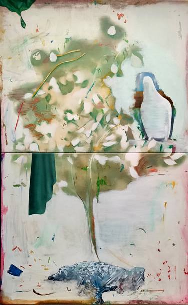 Original Abstract Tree Paintings by Karolina Zglobicka