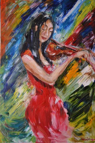 Girl with Violin thumb