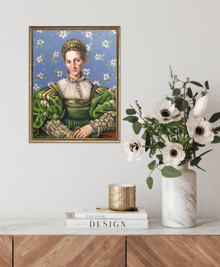 Original Figurative People Painting by Valeria Pesce