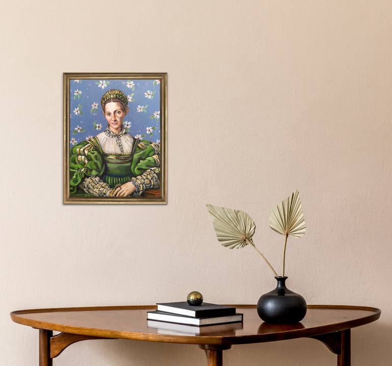Original Figurative People Painting by Valeria Pesce