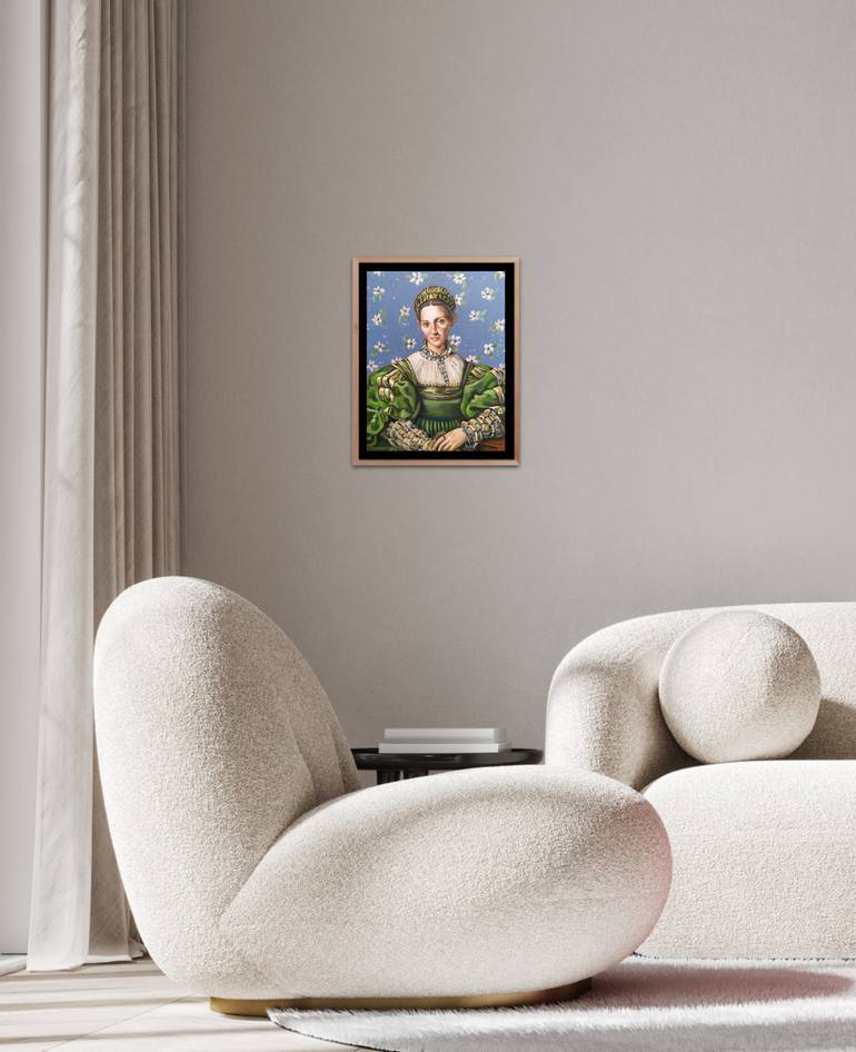 Original Figurative People Painting by Valeria Pesce