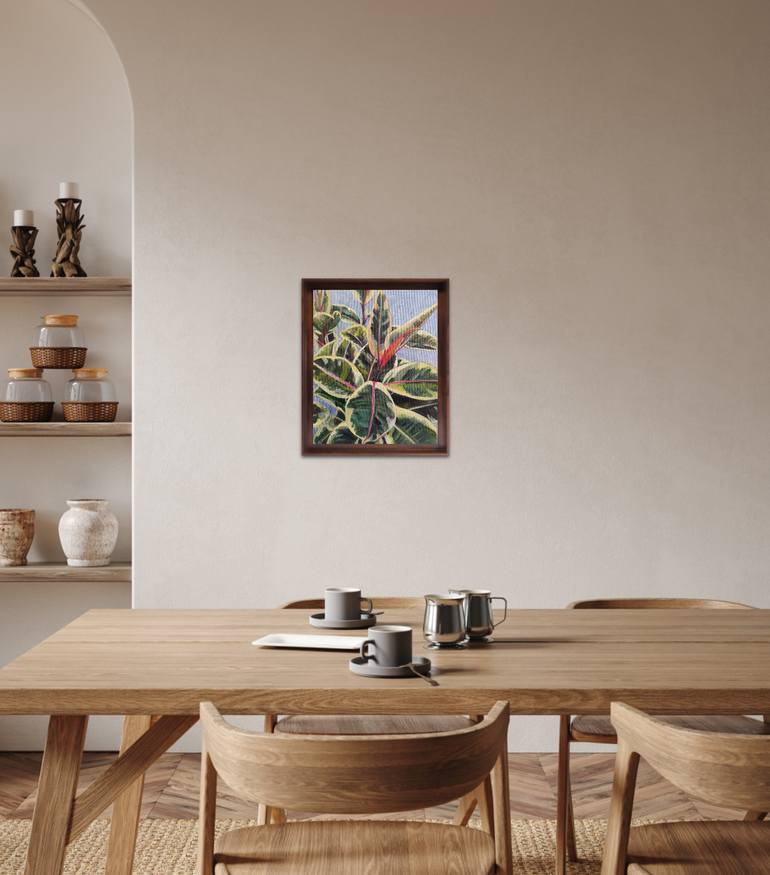 Original Figurative Botanic Painting by Valeria Pesce