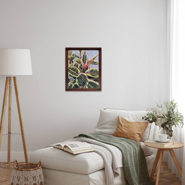 Original Figurative Botanic Painting by Valeria Pesce