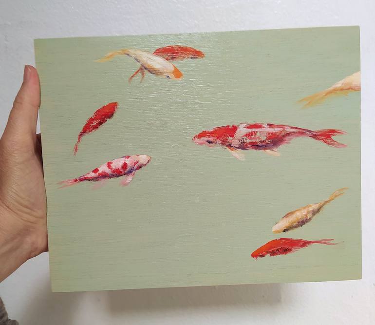 Original Figurative Animal Painting by Valeria Pesce