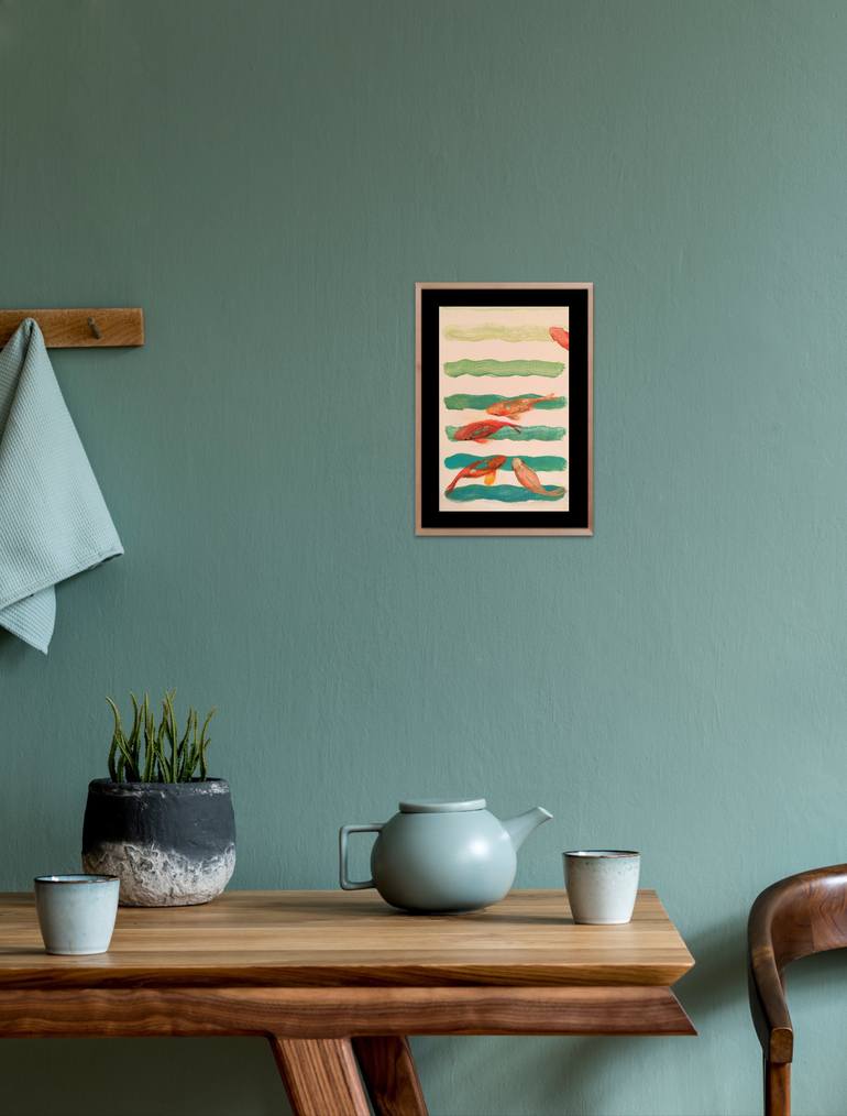 Original Contemporary Fantasy Painting by Valeria Pesce