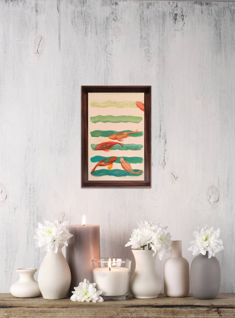 Original Contemporary Fantasy Painting by Valeria Pesce