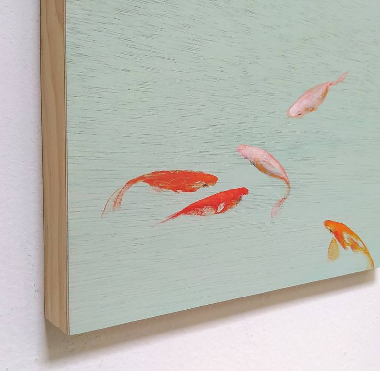 Original Contemporary Fish Painting by Valeria Pesce