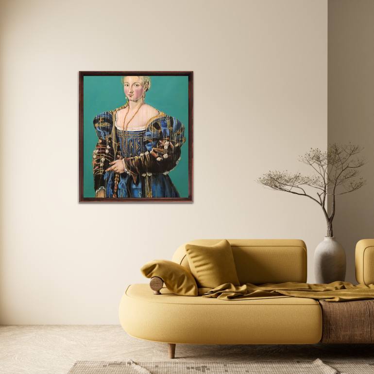 Original Figurative Fashion Painting by Valeria Pesce