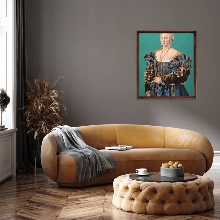 Original Figurative Fashion Painting by Valeria Pesce