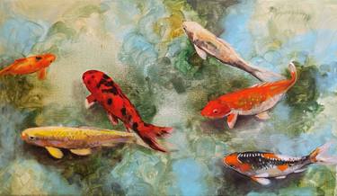 Original Fish Paintings by Valeria Pesce