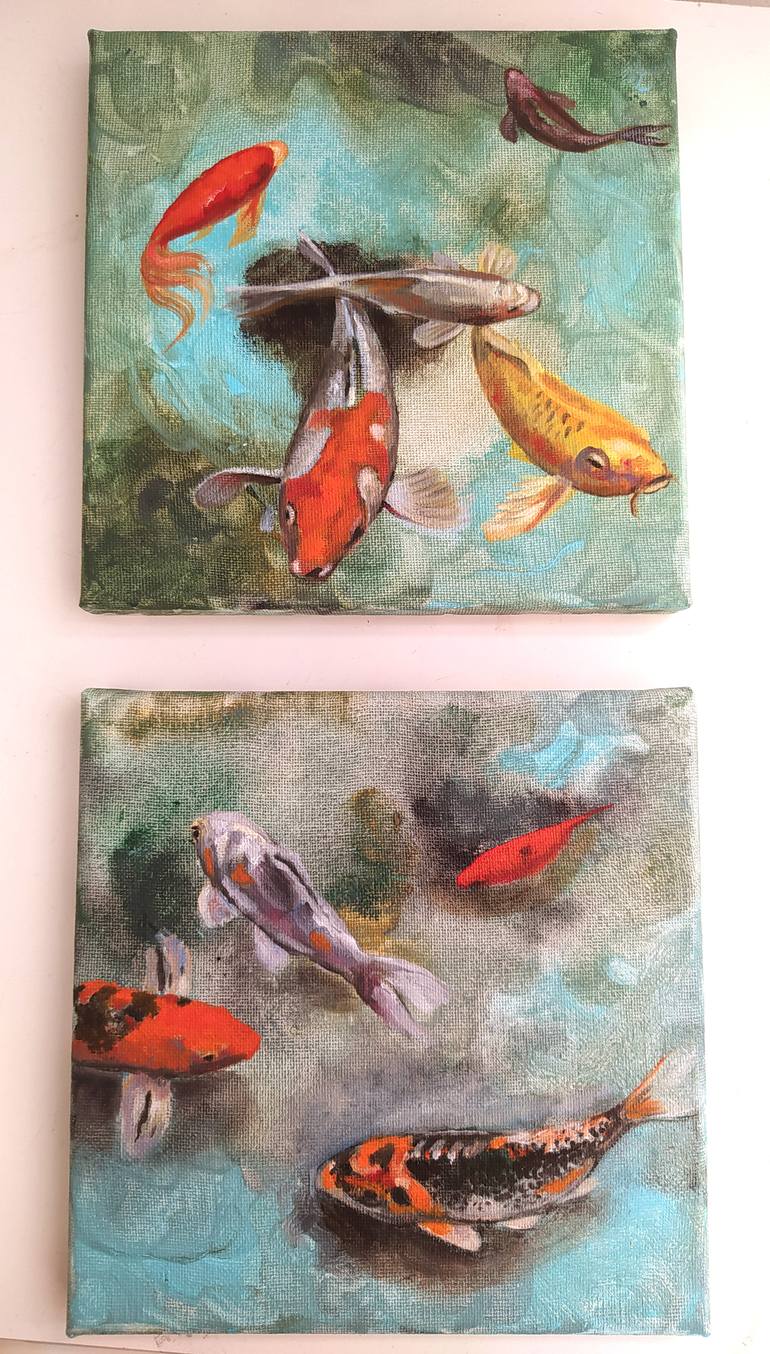 Original Figurative Animal Painting by Valeria Pesce