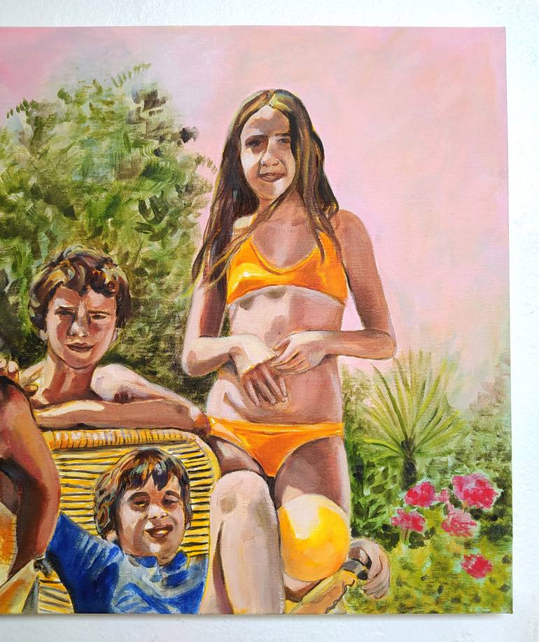 Original Contemporary People Painting by Valeria Pesce