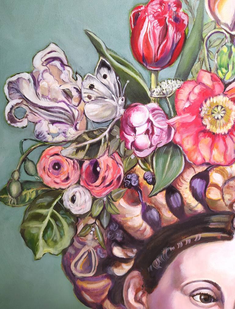 Original Figurative Fantasy Painting by Valeria Pesce
