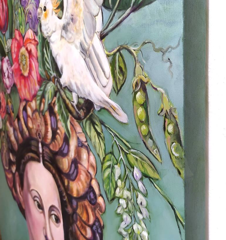 Original Figurative Fantasy Painting by Valeria Pesce