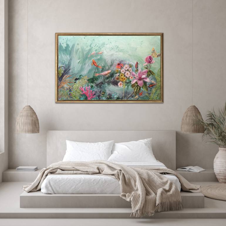 Original Figurative Nature Painting by Valeria Pesce