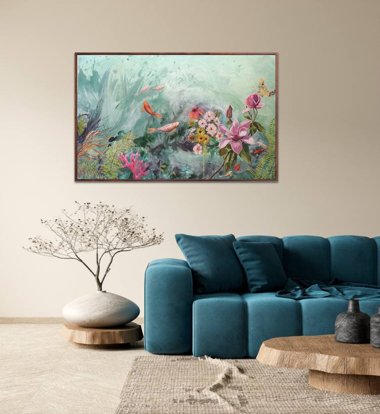 Original Figurative Nature Painting by Valeria Pesce
