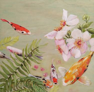 Original Surrealism Nature Paintings by Valeria Pesce