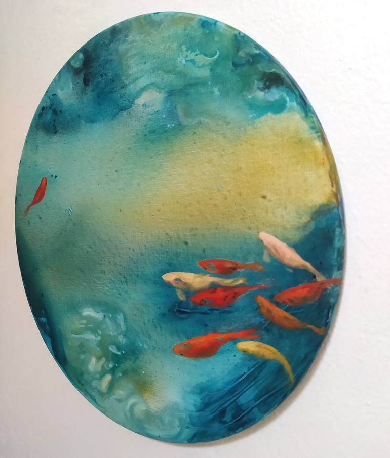 Original Figurative Animal Painting by Valeria Pesce