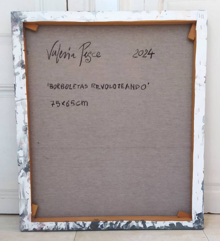 Original Abstract Expressionism Animal Painting by Valeria Pesce