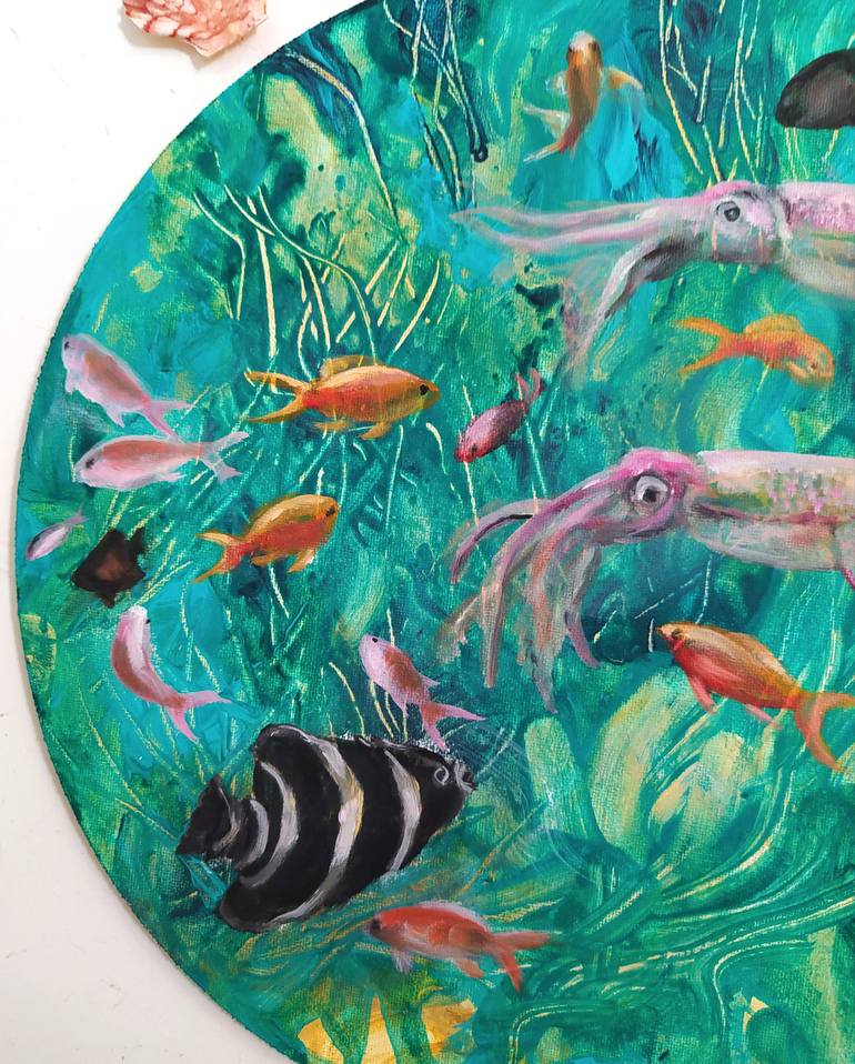 Original Figurative Animal Painting by Valeria Pesce