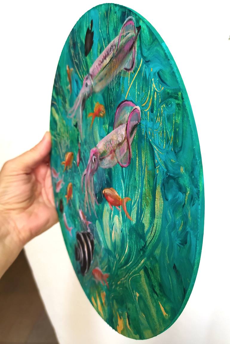 Original Figurative Animal Painting by Valeria Pesce