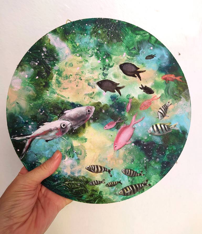 Original Contemporary Animal Painting by Valeria Pesce