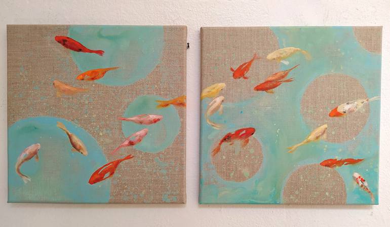 Original Contemporary Animal Painting by Valeria Pesce