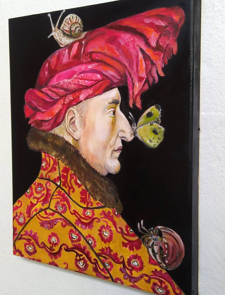 Original Figurative Animal Painting by Valeria Pesce