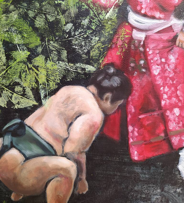 Original Figurative Men Painting by Valeria Pesce